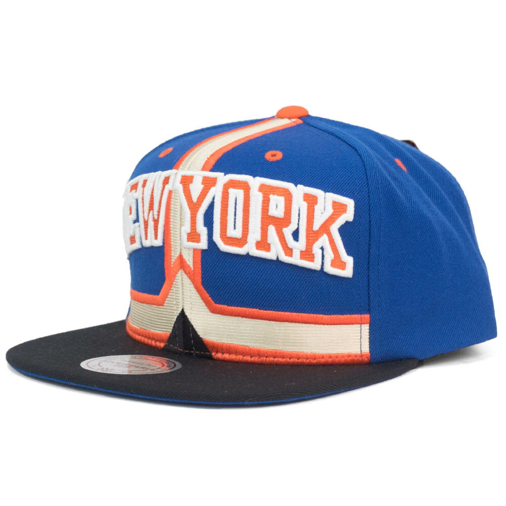 NBA ニューヨーク・ニックス キャップ/帽子 アジャスタブル スナップバック ミッチェル&ネス/Mitchell & Ness2203MN特集