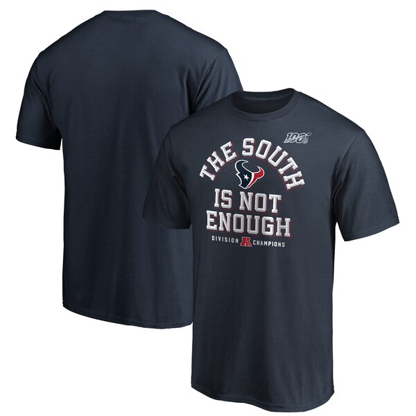 【取寄】NFL テキサンズ Tシャツ 2019 AFC 南地区優勝 ネイビー - 
テキサンズ2019AFC南地区優勝記念グッズ登場！
