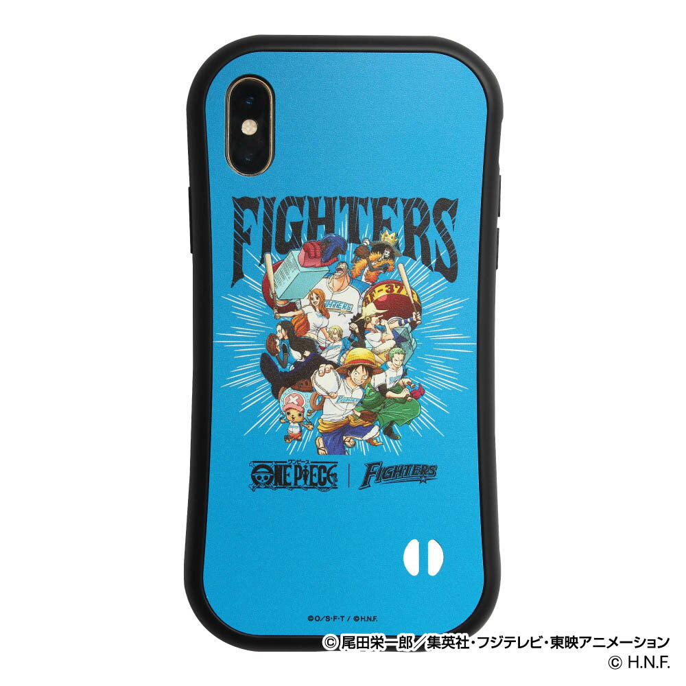 北海道日本ハムファイターズ グッズ ワンピース×ファイターズ iPhoneラバーエッジ X/XS Space Age