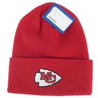 NFL チーフス ニットキャップ/ニット帽 Team Logo Cuffed Knit Hat リーボック/Reebok レッド - 
海外限定！NFLヘッドウェアが新入荷！！
