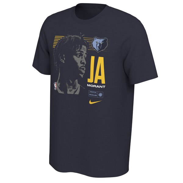 【取寄】NBA ジャ・モラント メンフィス・グリズリーズ Tシャツ 2019 NBA ドラフト ファーストラウンド ルーキー ナイキ/Nike ネイビー