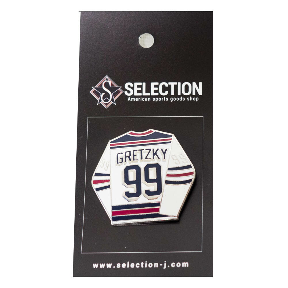 NHL ウェイン・グレツキー レンジャース ピンズ ピンバッチ Wayne Gretzky The Great One Commemorative Pin : Jersey Upper Deck