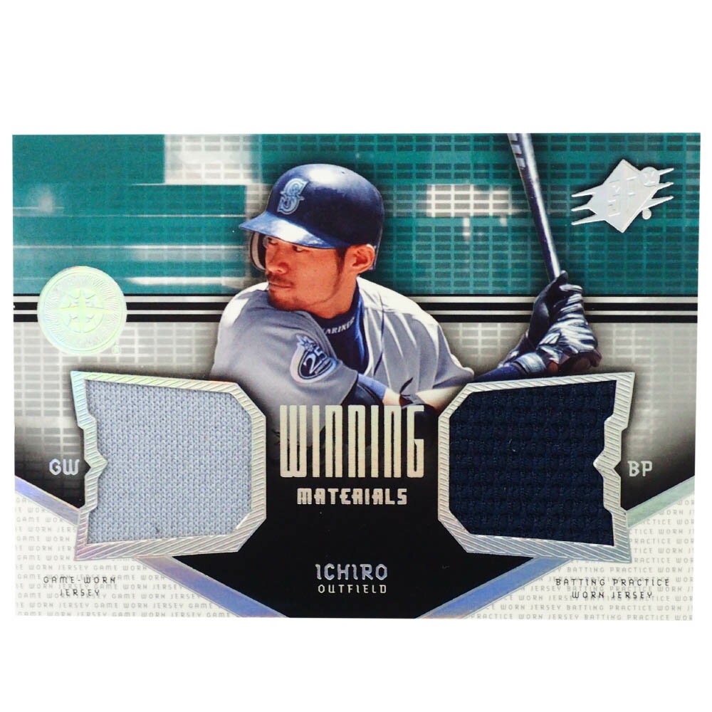 MLB イチロー シアトル・マリナーズ トレーディングカード/スポーツカード 2004 #VM-IS Wジャージ グレー ネイビー Upper Deck
