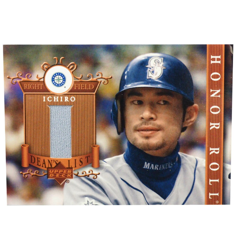 MLB イチロー シアトル・マリナーズ トレーディングカード/スポーツカード 2003 #DL-IS ゲーム ジャージ グレー Upper Deck