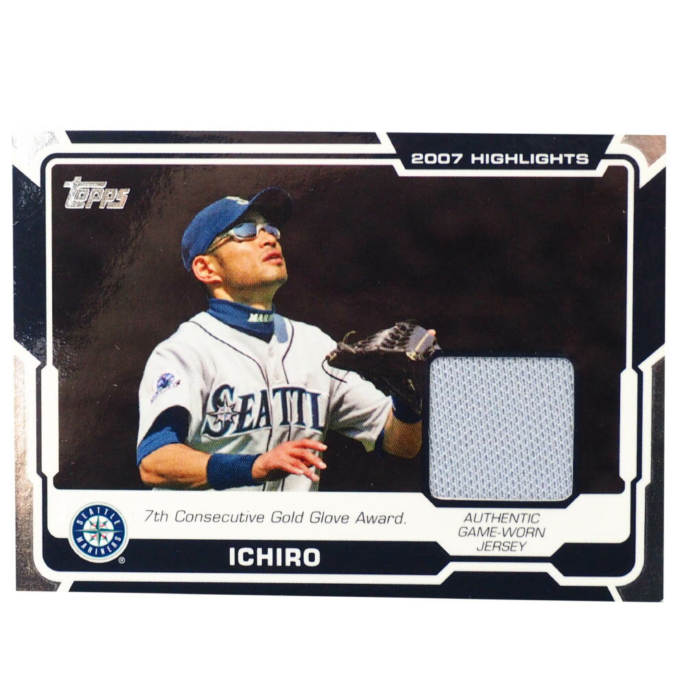 MLB イチロー シアトル・マリナーズ トレーディングカード/スポーツカード 2008 #HR-IS ゲーム ジャージ グレー Topps