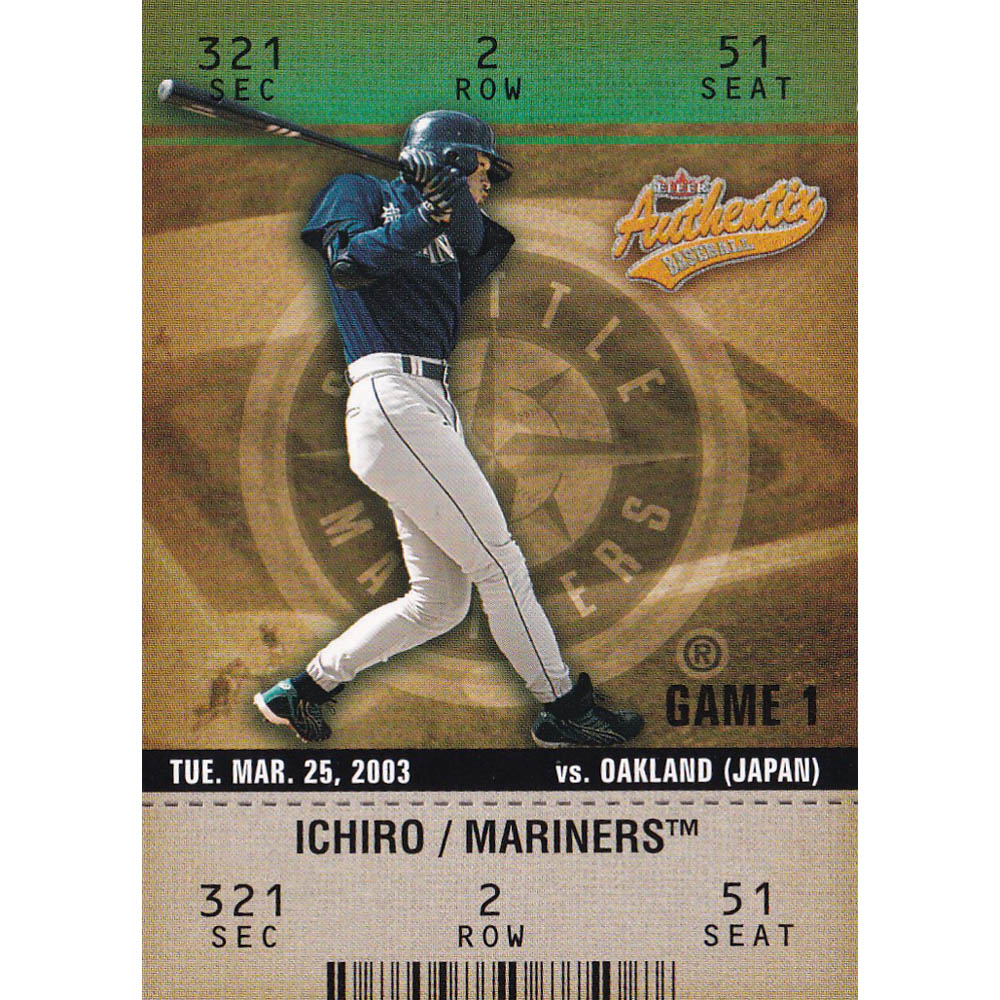 MLB イチロー シアトル・マリナーズ トレーディングカード/スポーツカード 2003 イチロー #68 Fleer