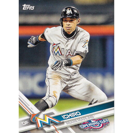 MLB イチロー マイアミ・マーリンズ トレーディングカード/スポーツカード 2017 イチロー #16 Topps MLB イチロー マイアミ・マーリンズ トレーディングカード/スポーツカード 2017 イチロー #16 Topps