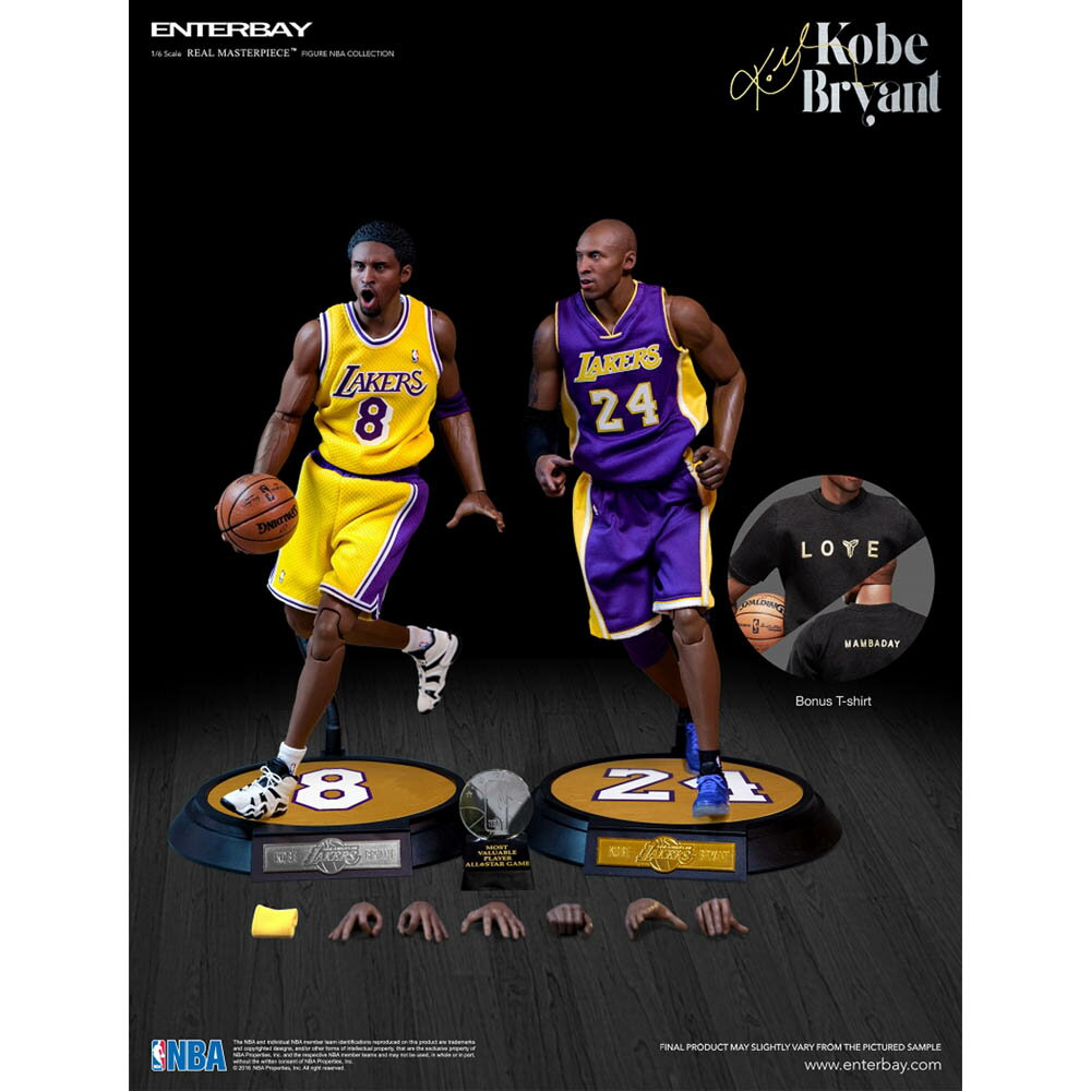 ご予約 NBA コービー・ブライアント レイカーズ フィギュア 1/6 リアルマスターピース コレクティブル ENTERBAY - 
コービー・ブライアント氏の1/6フィギュアが限定再生産決定！予約受付中です！
