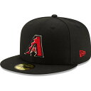 MLB アリゾナ ダイヤモンドバックス キャップ/帽子 オーセンティック オンフィールド 59FIFTY 2020 ニューエラ/New Era ゲーム 平つば キャップ 特集