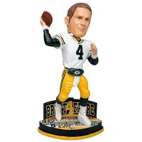 【ピックアップ】NFL ブレット・ファーブ パッカーズ フィギュア Carrer Stats Player ボブルヘッド Forever Collectibles - 
【NFLレジェンド】数々のNFL記録を保持している鉄人ファーブ！96年はスーパーボウル制覇/95年-97年と3年連続MVP！
