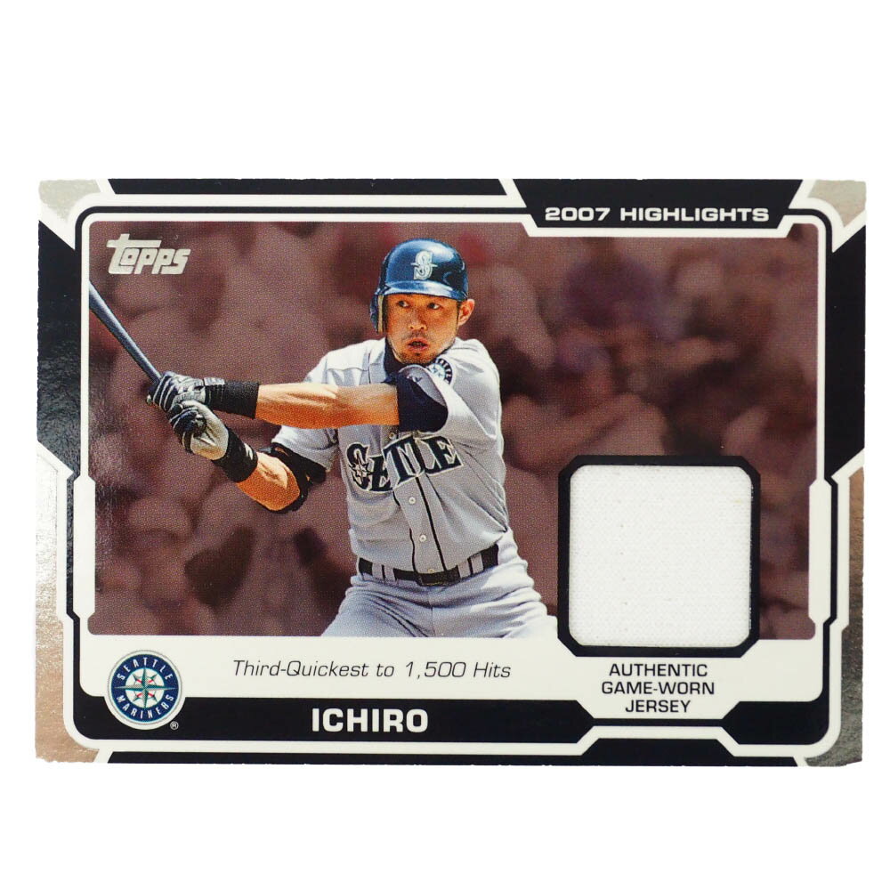 MLB イチロー シアトル・マリナーズ トレーディングカード/スポーツカード 2008 Ichiro #HR-IS Game Jersey Topps