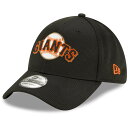 MLB サンフランシスコ ジャイアンツ キャップ/帽子 2020 Clubhouse 39THIRTY Flex Hat クラブハウス ニューエラ/New Era ブラック 草野球特集