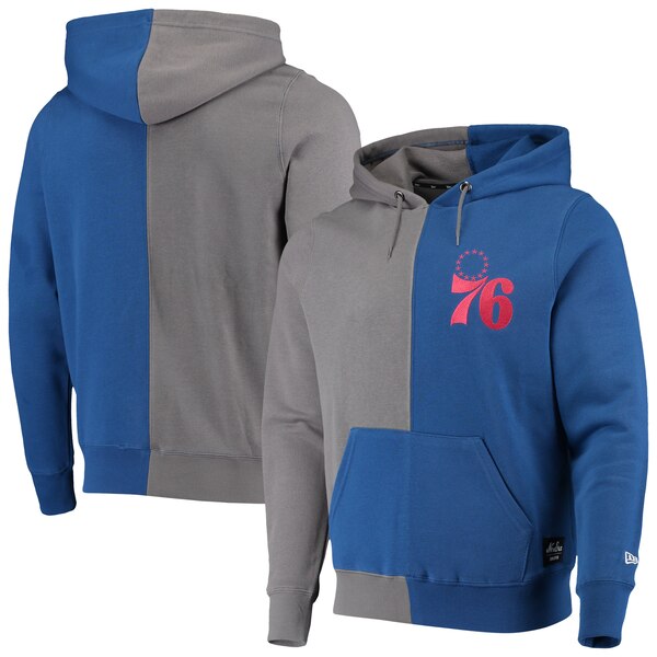 NBA tBftBAE76ers p[J[/t[fB[ Diagonal French Terry Pullover Hoodie j[G/New Era C