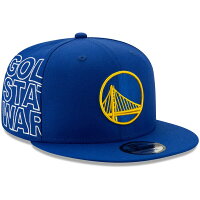 【取寄】NBA ゴールデンステイト・ウォリアーズ キャップ/帽子 Team Shorten 9FIFTY Adjustable Snapback Hat ニューエラ/New Era ロイヤル - 
サイドロゴがCOOLなNBAキャップ！取寄スタート！
