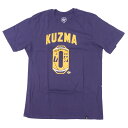 NBA カイル・クーズマ ロサンゼルス・レイカーズ Tシャツ Player Super Rival T-Shirt 47 Brand パープル