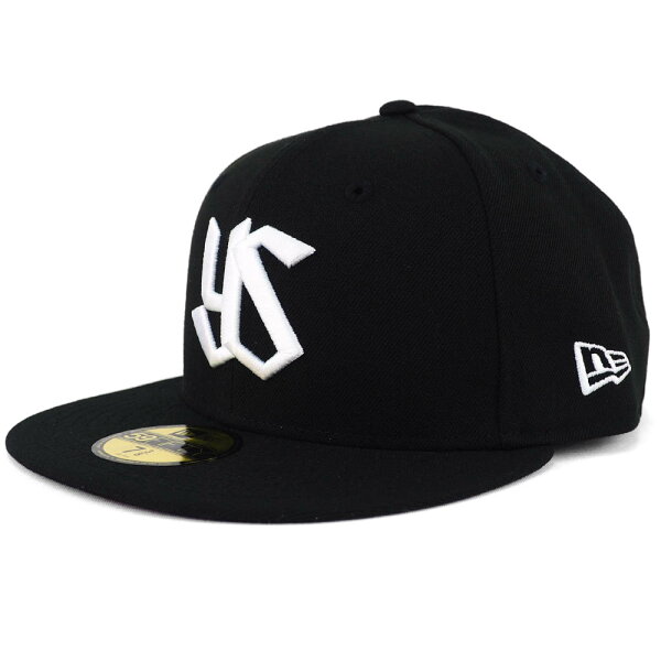 東京ヤクルトスワローズ グッズ キャップ/帽子 Custom 59FIFTY ニューエラ/New Era ブラック/ホワイト