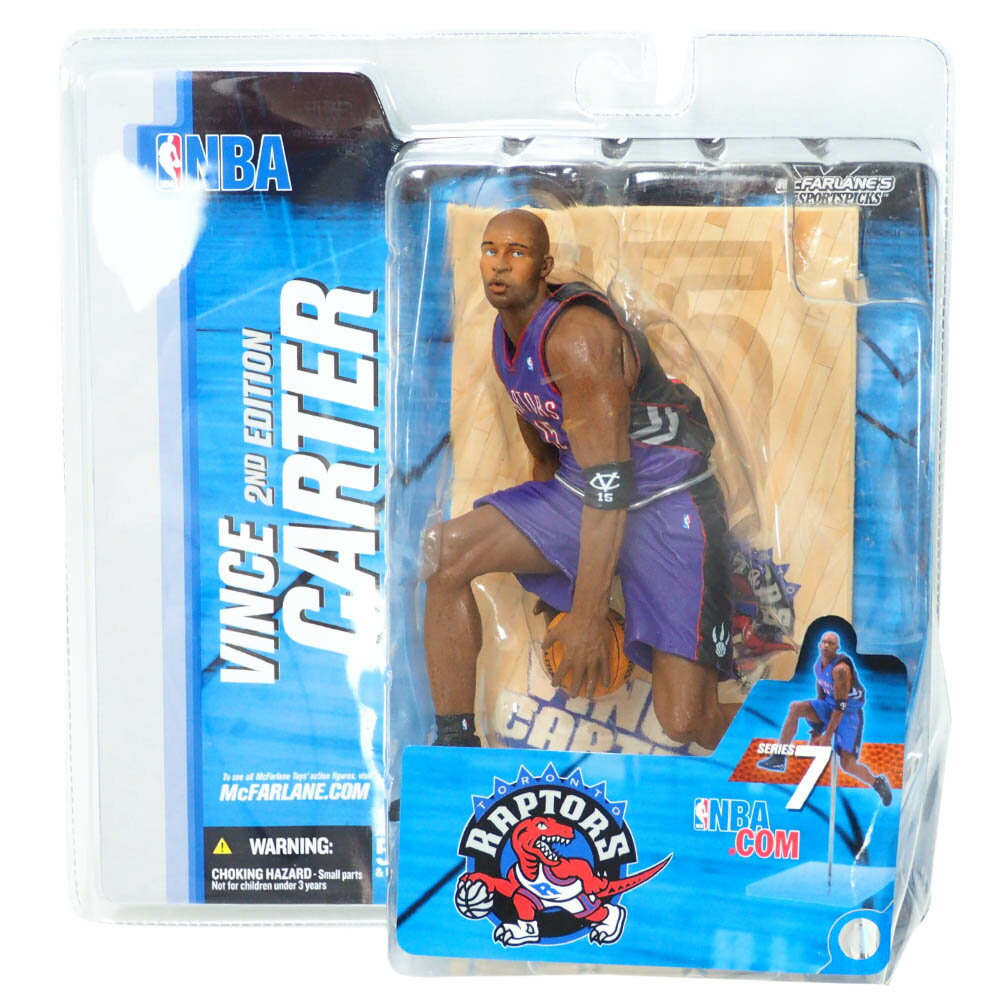 NBA ヴィンス・カーター トロント・ラプターズ フィギュア シリーズ 7 フィギュア McFarlane