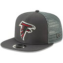 NFL ファルコンズ キャップ/帽子 メッシュ フレッシュ 9FIFTY アジャスタブル スナップバック ニューエラ/New Era グラファイト