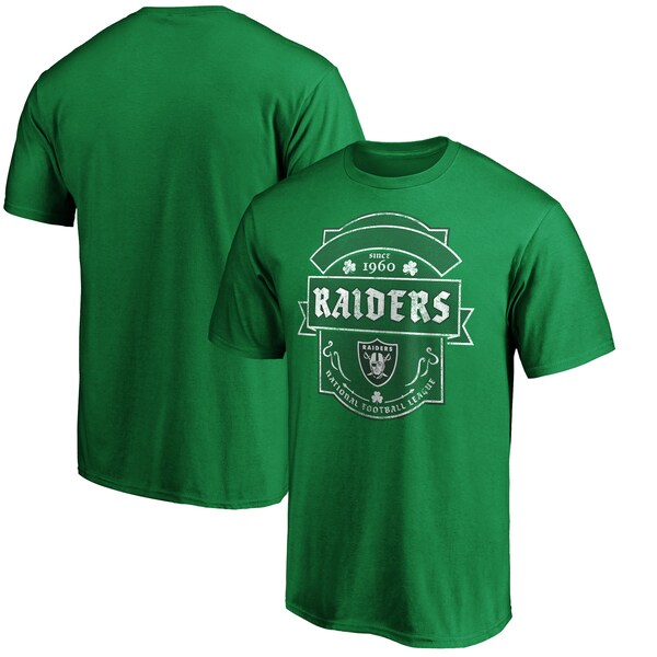 NFL レイダース Tシャツ セント・パトリックス・デー セルティック グリーン