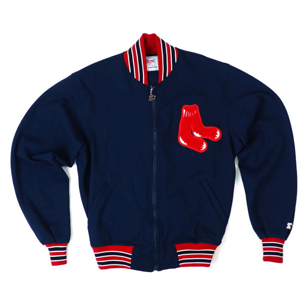 MLB ボストン・レッドソックス ジャケット/アウター Diamond Collection Full-Zip Jacket STARTER ネイビー