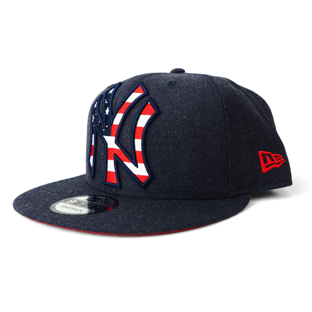 MLB ニューヨーク・ヤンキース キャップ/帽子 9FIFTY アメリカーナ スナップバック ニューエラ/New Era US フラッグロゴ