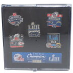 NFL ペイトリオッツ ピンバッチ 第53回スーパーボウル 優勝記念 Commemorative Pin Set PSG