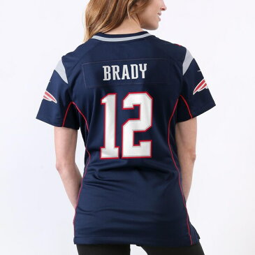 NFL トム・ブレイディ ペイトリオッツ ユニフォーム/ジャージ レディース Game Jersey ナイキ/Nike ネイビーブルー
