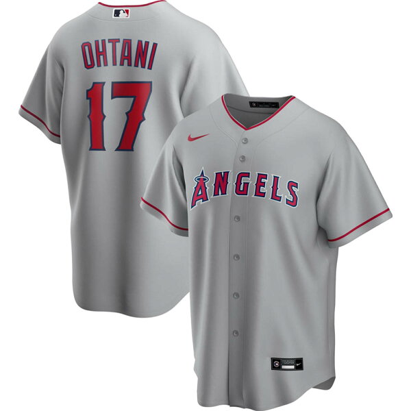 【ピックアップ】MLB 大谷翔平 ロサンゼルス・エンゼルス ユニフォーム/ジャージ 2020 レプリカ プレーヤー ナイキ/Nike グレー トレーニング特集 23wbsf