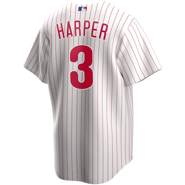MLB ブライス・ハーパー フィラデルフィア・フィリーズ ユニフォーム/ジャージ 2020 レプリカ プレーヤー ナイキ/Nike ホワイト トレーニング特集