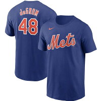 【ピックアップ】MLB ジェイコブ・デグロム ニューヨーク・メッツ Tシャツ ネーム＆ナンバー ナイキ/Nike ロイヤル - 
現役最強右腕のデグロム投手が1年ぶりの復帰戦で最速104マイルをマーク‼
