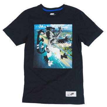 ナイキ レブロン/NIKE LEBRON レブロン・ジェームズ Tシャツ マイアミ ライオン イメージリー バスケットボール ブラック 618932-010【OCSL】
