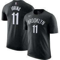 NBA カイリー・アービング ブルックリン・ネッツ Tシャツ 2019/2020 ネーム & ナンバー ナイキ/Nike ブラック トレーニング特集 - 
一枚で決まる★NBAプレイヤーTEEが再入荷です！
