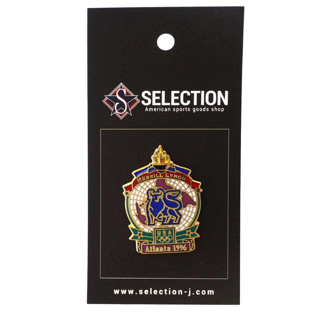 1996 アトランタ Lapel Pin：Merrill Lynch ピンバッチ ピンズ