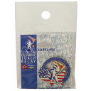 2002 \gCN Lapel PinFTorch Relay - USA Map sob` sY Aminco