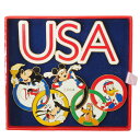 アメリカ代表 ディズニー 2004 アテネ USA Logo Rings Pin Box (1000 Limted) ピンバッチ ピンズ Disney