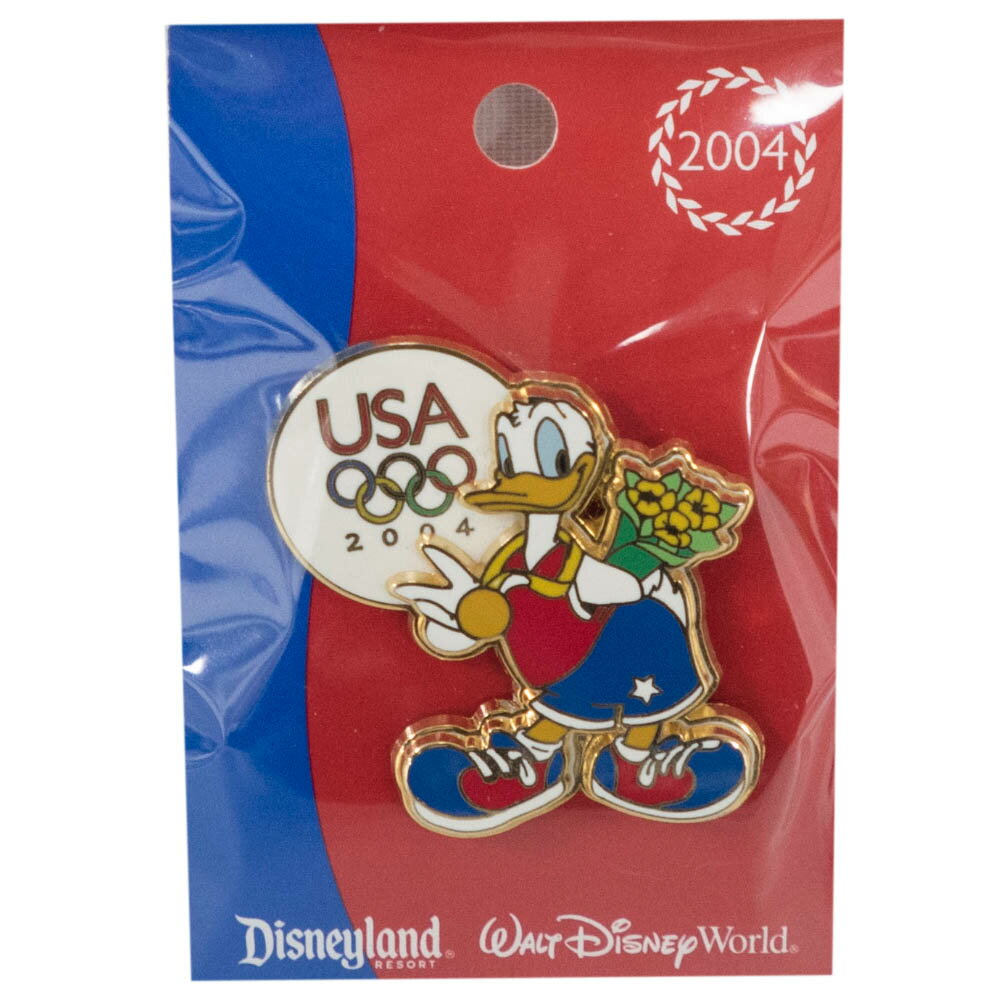 AJ\ fBYj[ Mickey's All American Pin : Donald Duck sob` sY Disney