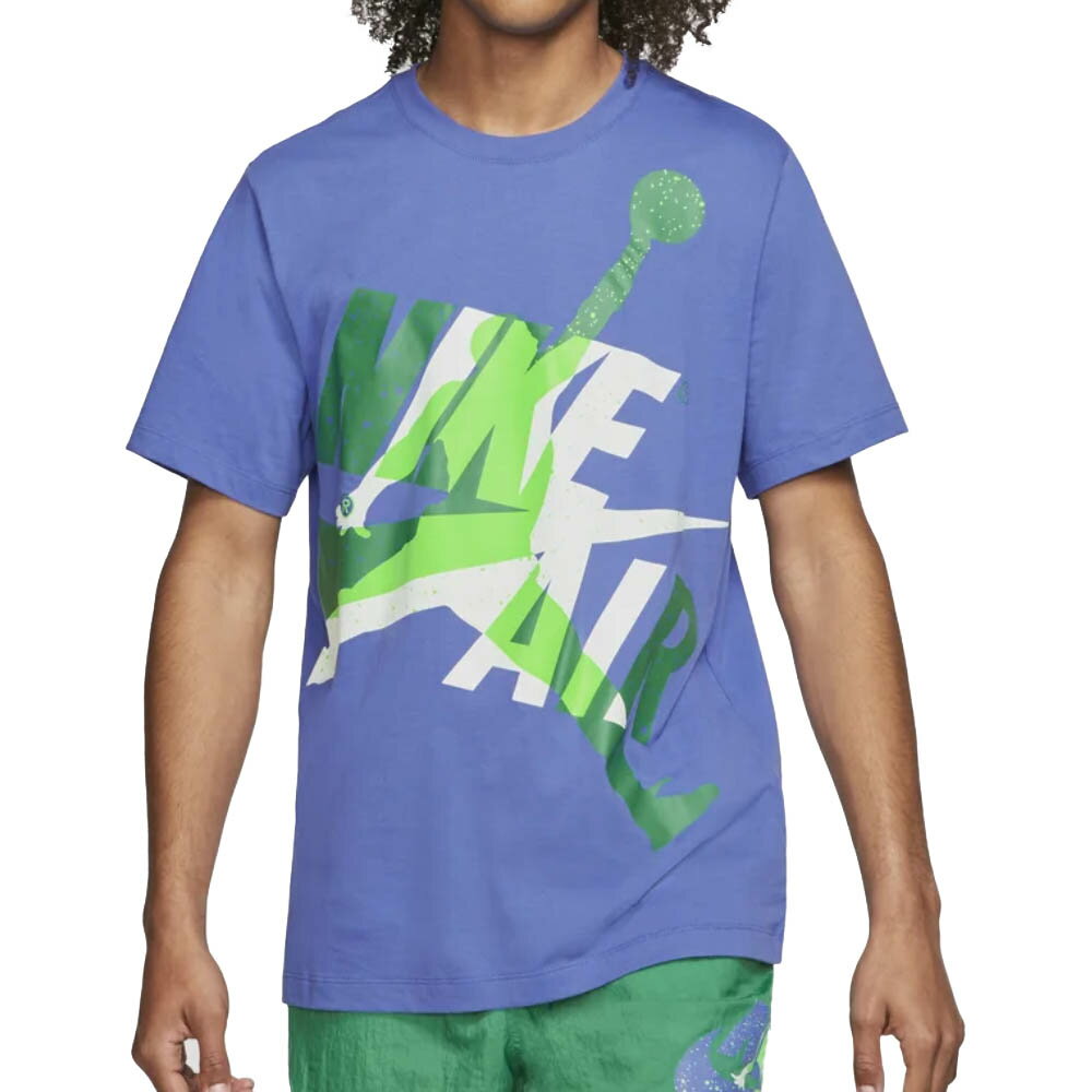 JORDAN Tシャツ SS CTN JM CLASSICS HBR CREW ジョーダン/Jordan ヴァイオレット【OCSL】