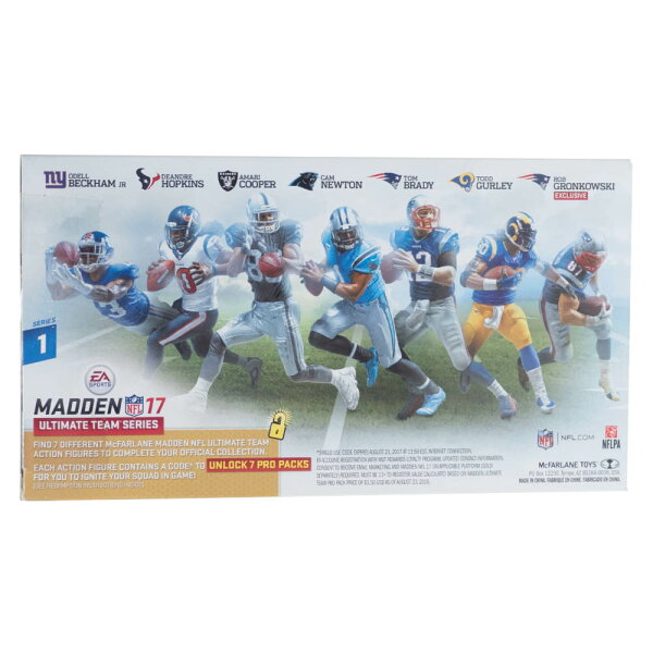 NFL トム・ブレイディ ペイトリオッツ フィギュア EA Sports 17 Ultimat Team Series 1 フィギュア マクファーレン/McFarlane ホーム