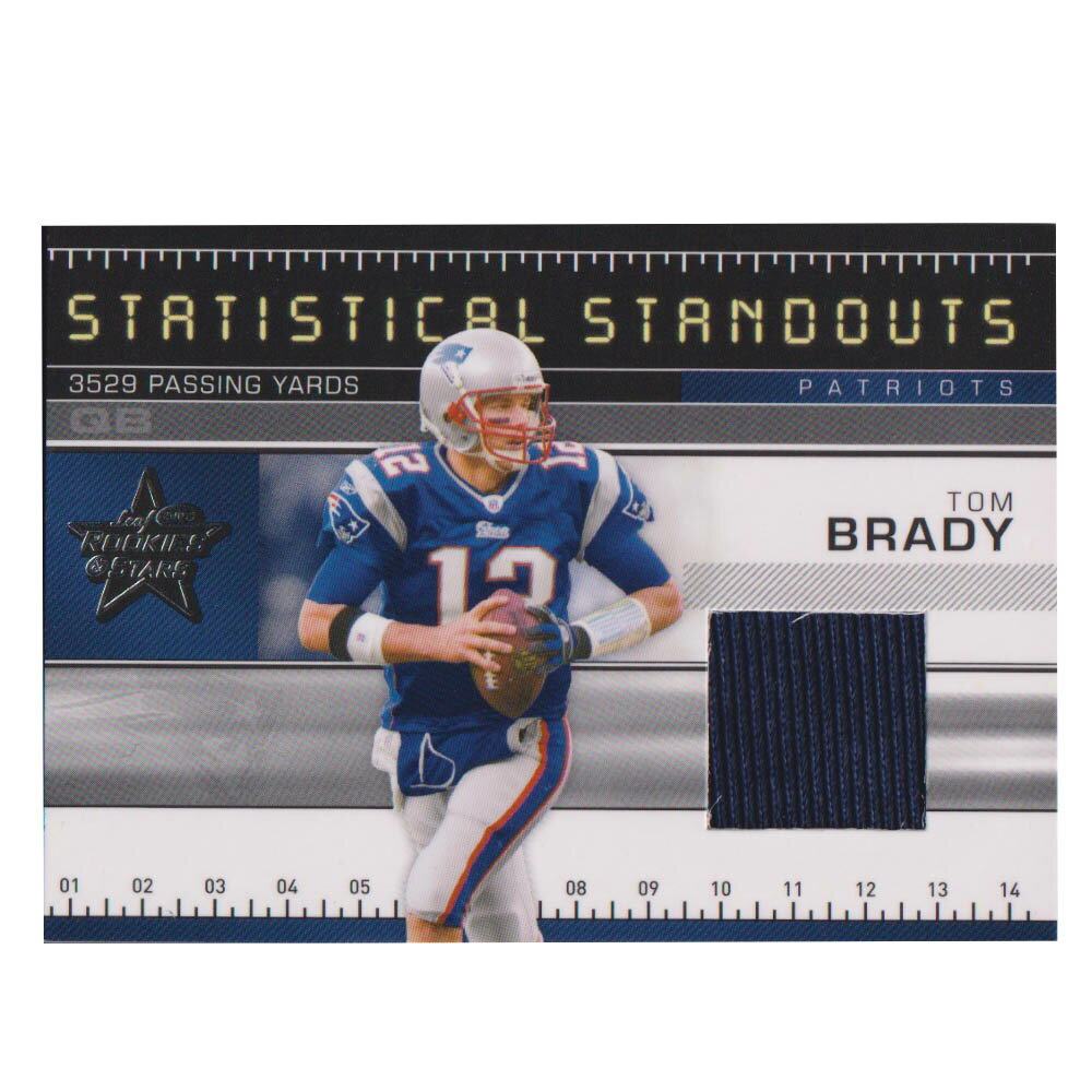 NFL トム・ブレイディ ペイトリオッツ トレーディングカード/スポーツカード 1点物 2007 ジャージ カード 156/250 Donruss