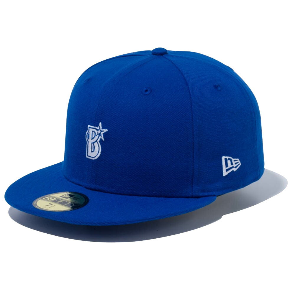 横浜DeNAベイスターズ グッズ キャップ/帽子 カスタム 59FIFTY ミニ ロゴ ニューエラ/New Era ロイヤル 平つば キャップ 特集のサムネイル