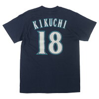 MLB 菊池 雄星 シアトル・マリナーズ Tシャツ ネーム＆ナンバー マジェスティック/Majestic ネイビー - 
海外限定！MLBアパレルが新入荷！
