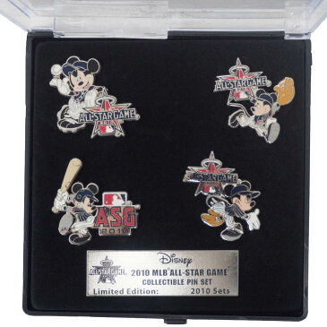 MLB 2010 All-Star Game Collectible Pin Set Disney