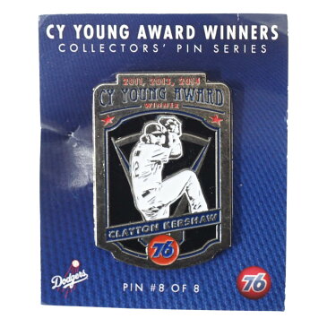 MLB クレイトン・カーショー ロサンゼルス・ドジャース Cy Young Award Winner Pin SGA