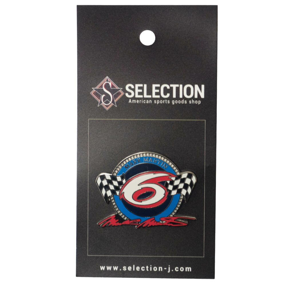 Nascar マーク・マーティン Flag Signiture Pin PSG