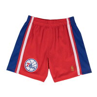 NBA フィラデルフィア・76ers ショートパンツ/ショーツ スウィングマン ハーフパンツ ミッチェル＆ネス/Mitchell & Ness レッド トレーニング特集2203MN特集 - 
いざスポーツの秋へ！NBA復刻スウィングマンショーツがラインナップ！
