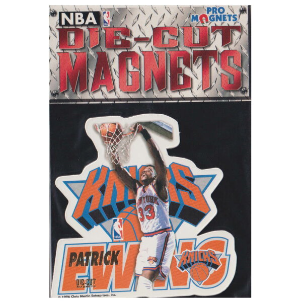 NBA パトリック・ユーイング ニューヨーク・ニックス 1996 Die Cut マグネット Pro Magnets