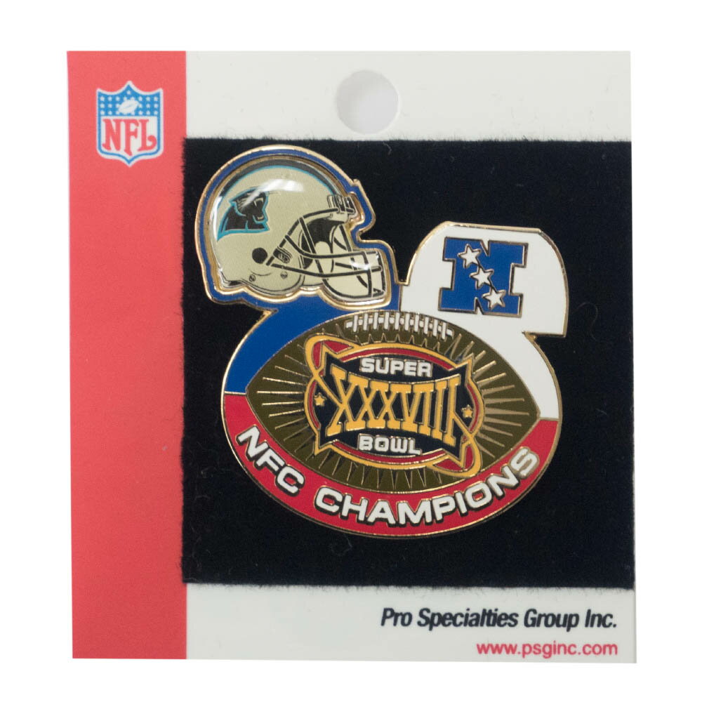 NFL パンサーズ 第38回スーパーボウル NFC Champions Pin PSG