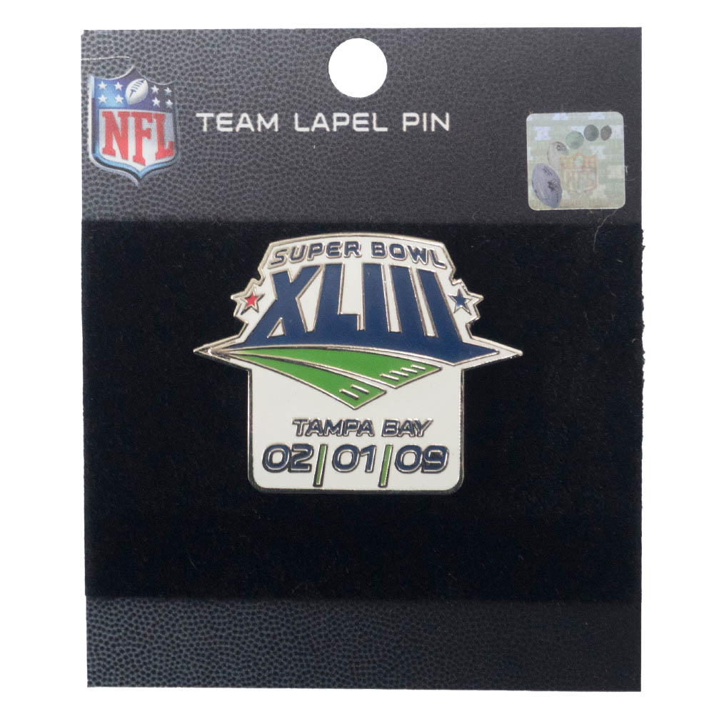 NFL 第43回スーパーボウル Logo Pin PSG