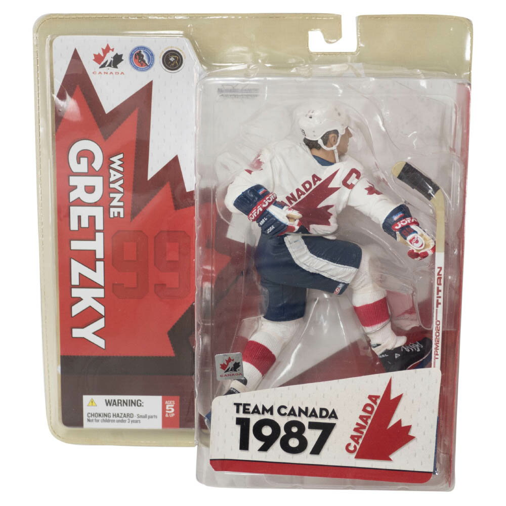 NHL ウェイン・グレツキー Canada フィギュア Team Canada 1987 Set マクファーレン/McFarlane ホーム