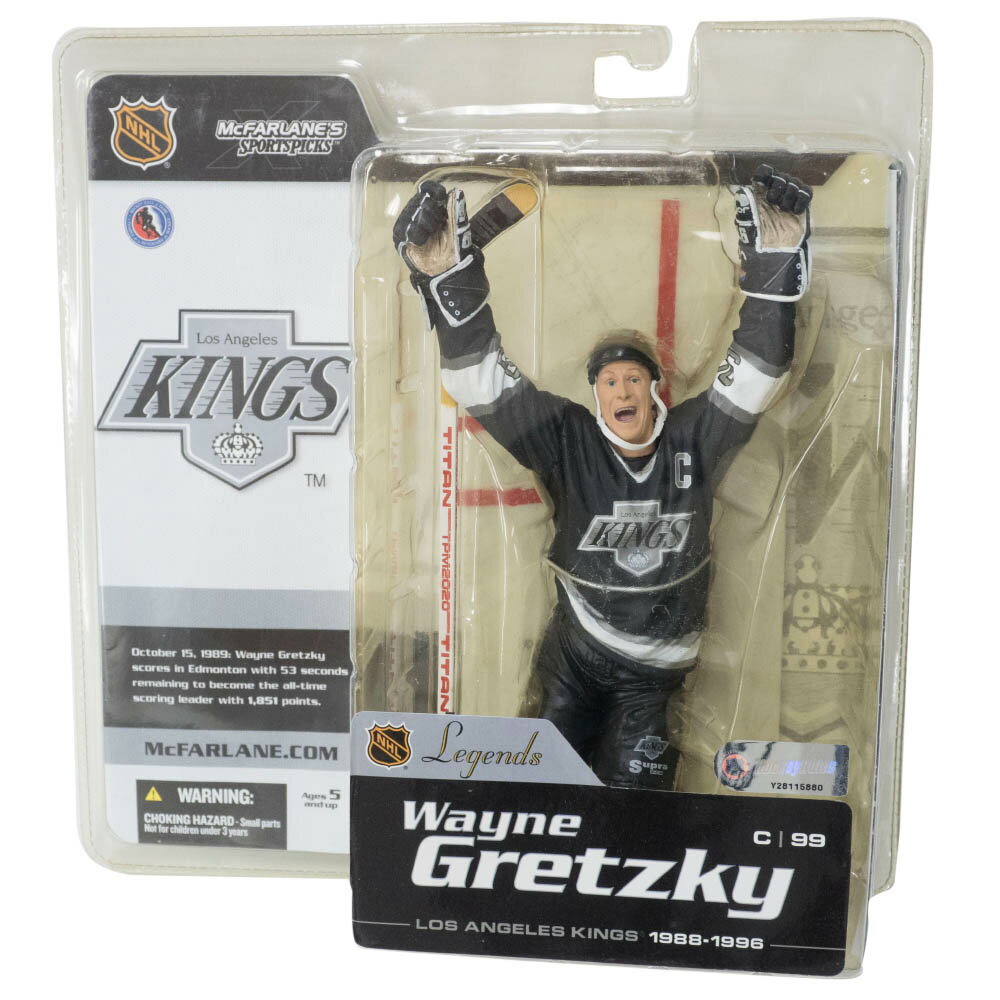 NHL ウェイン・グレツキー キングス フィギュア Legends Series 1 マクファーレン/McFarlane ロード